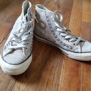 Converse stud high tops